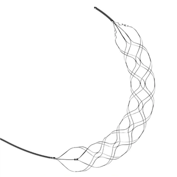 Extracteur de stent avec cathéter d'aspiration